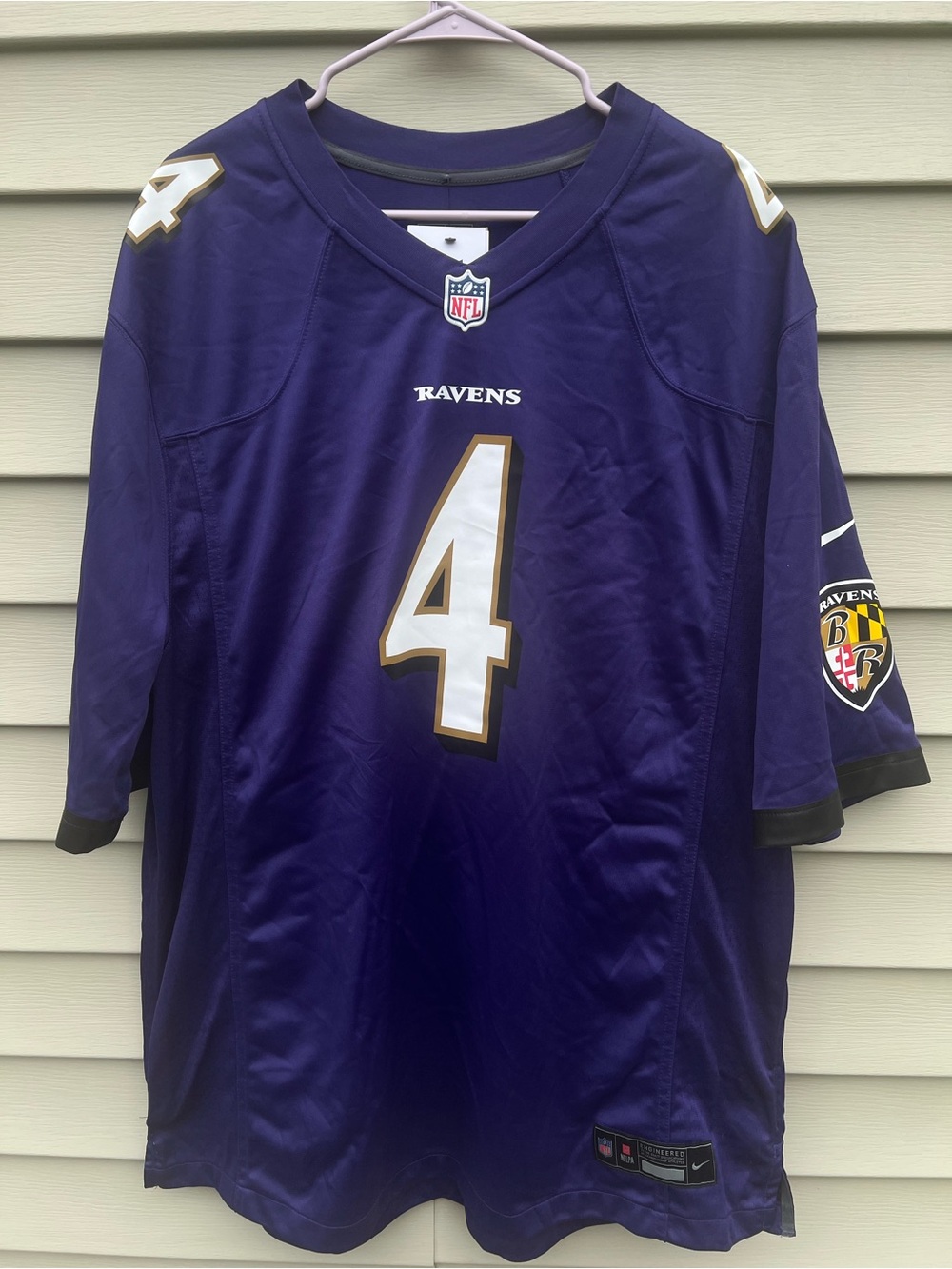 Baltimore Raven’s Zay Flowers #4 Game Jersey *NWT* Size XXL